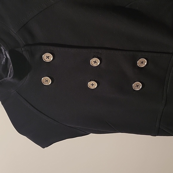 Banana Republic, fully lined, black ponte dress - Picture 3 of 5